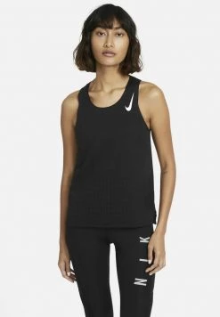 Nike Performance Damen AEROSWIFT - Top - Black/white