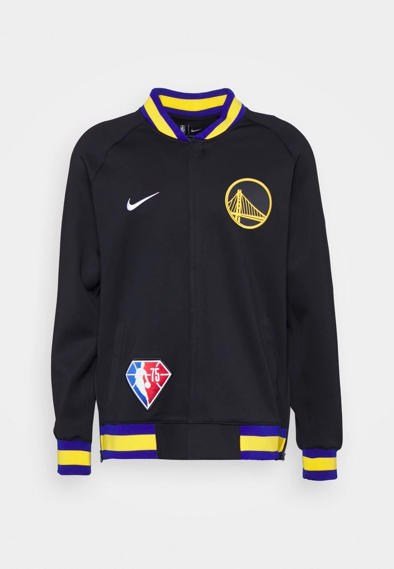 Nike Performance Herren NBA GOLDEN STATE WARRIORS MOMENTS MIXTAPES SHOWTIME LONG SLEEVE - Vereinsmannschaften - Black/rush Blue/amarillo/white 1 Nike Performance Herren NBA GOLDEN STATE WARRIORS MOMENTS MIXTAPES SHOWTIME LONG SLEEVE - Vereinsmannschaften - Black/rush Blue/amarillo/white