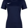 Nike Performance Damen DRY PARK VII - T-Shirt Basic - Midnight Navy / White