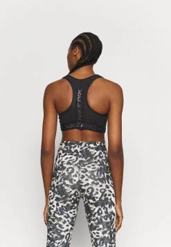 Nike Performance Damen SPARKLE BRA - Sport-BH Mit Mittlerer Stützkraft - Black/white -Angebote Nike Store 862931ebb8594d4280a921a2b1a23e70