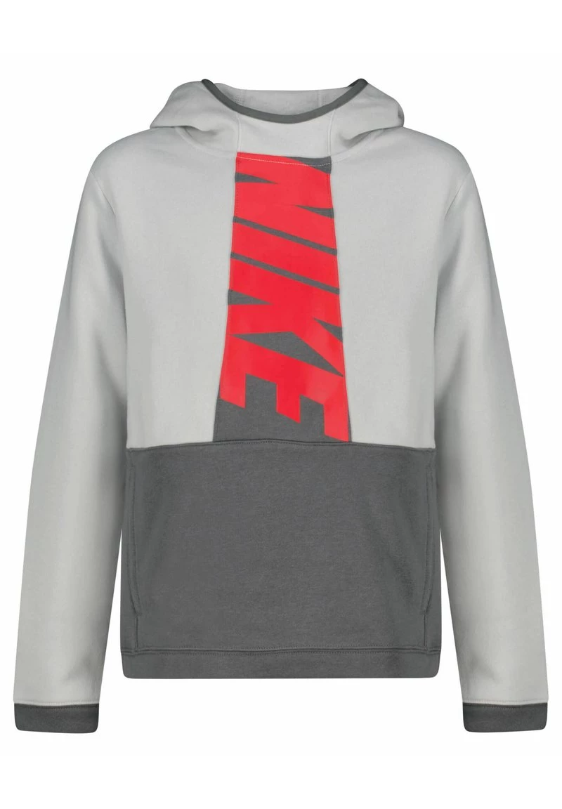 Nike Performance Kinder Kapuzenpullover - Hellgrau 5 Nike Performance Kinder Kapuzenpullover - Hellgrau – Bild 5