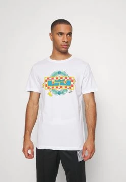 Nike Performance LEBRON JAMES CROWN TEE - T-Shirt Print - White | Herren