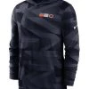 Nike Performance NFL DRIFIT SIDELINE CHICAGO BEARS - Kapuzenpullover - Black | Herren