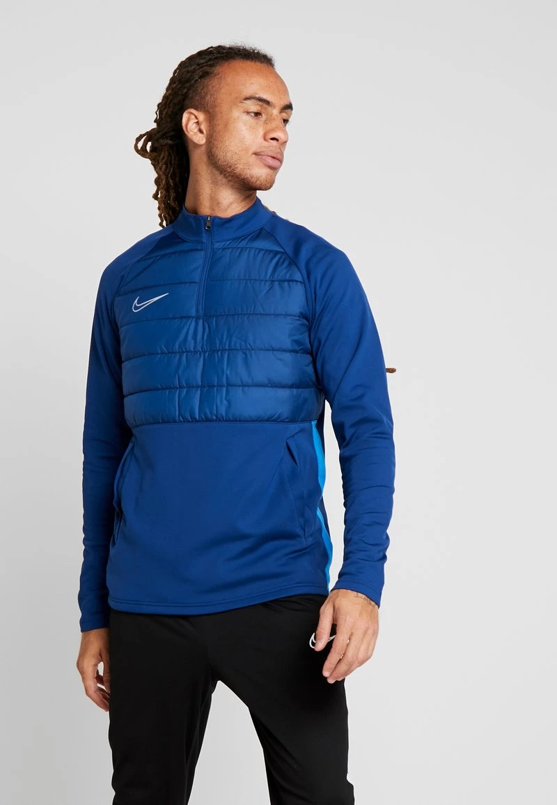 Nike Performance Herren DRY PAD ACADEMY WINTERIZED - Fleecepullover - Coastal Blue/light Photo Blue/reflective Silver 1 Nike Performance Herren DRY PAD ACADEMY WINTERIZED - Fleecepullover - Coastal Blue/light Photo Blue/reflective Silver