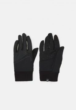 Nike Performance Herren MEN'S SPHERE RUNNING GLOVES - Fingerhandschuh - Black/silver