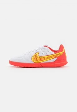 Nike Performance TIEMPO LEGEND 9 CLUB IC UNISEX - Fußballschuh Halle - White/volt/bright Crimson