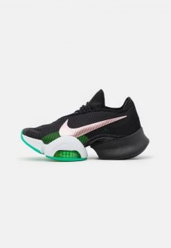 Nike Performance Damen AIR ZOOM SUPERREP 2 - Trainingsschuh - Black/pink Glaze/green Strike/white/roma Green