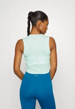 Nike Performance Damen TANK TIE - Sport T-shirt - Mint Foam -Angebote Nike Store 8783d2aea633430dacdc90af86fd4af6