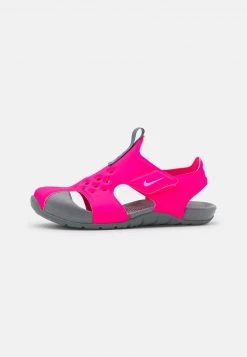 Nike Performance SUNRAY PROTECT 2 UNISEX - Badesandale - Hyper Pink/fuchsia Glow/smoke Grey
