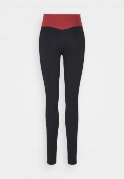 Nike Performance ONE LUXE - Tights - Black/canyon Rust | Damen -Angebote Nike Store 87cd1053943b4ff8bea810e86cd0763d