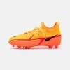 Nike Performance JR PHANTOM GT2 ACADEMY DYNAMIC FIT FG/MG UNISEX - Fußballschuh Nocken - Laser Orange/black/total Orange