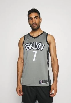 Nike Performance Herren NBA BROOKLYN NETS SWINGMAN JERSEY - Vereinsmannschaften - Dark Steel Grey/black