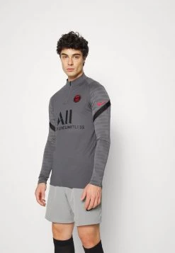 Nike Performance Herren PARIS ST. GERMAIN - Langarmshirt - Dark Grey/black/siren Red