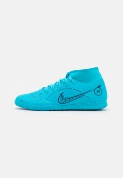 Nike Performance MERCURIAL 8 CLUB IC - Fußballschuh Halle - Chlorine Blue/laser Orange | Herren