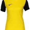 Nike Performance Sport T-shirt - Gelbschwarz | Damen