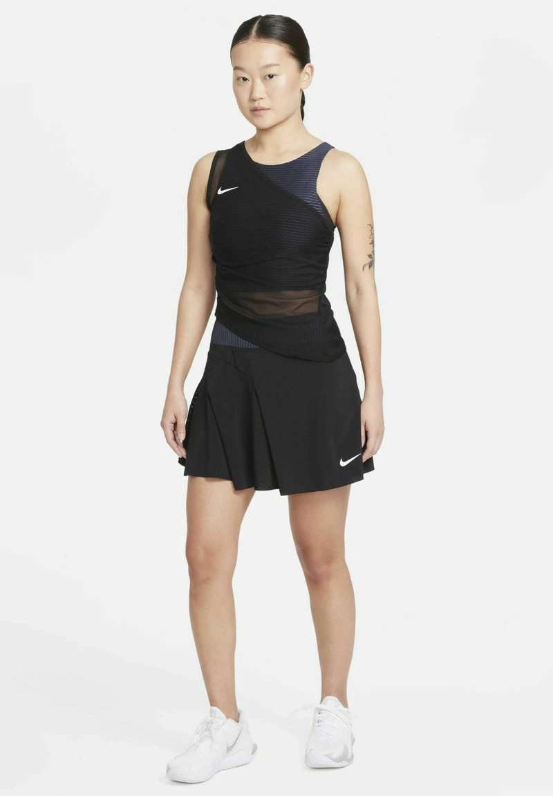 Nike Performance BEZ RĘKAWÓW DO TENISA COURT DRI-FIT ADV SLAM - Top - Black/white | Damen 2 Nike Performance BEZ RĘKAWÓW DO TENISA COURT DRI-FIT ADV SLAM - Top - Black/white | Damen – Bild 2