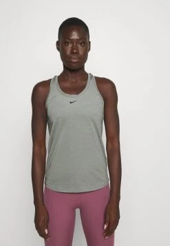 Nike Performance ONE SLIM TANK - Top - Particle Grey/black | Damen