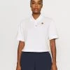 Nike Performance THE 2.0 HERITAGE - Poloshirt - White/brilliant Ornge | Damen