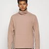 Nike Performance DRY COWL RESTORE - Sweatshirt - Desert Dust/black | Herren