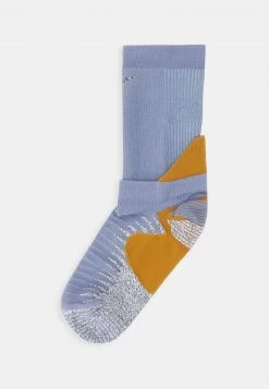 Nike Performance TRAIL RUNNING CREW UNISEX - Sportsocken - Ashen Slate/light Dew/wheat/reflective Silver