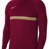 Nike Performance Herren ACADEMY DRIL - Fleecepullover - Team Red