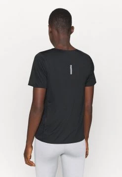 Nike Performance KENYA CITY SLEEK - T-Shirt Print - Black/silver | Damen -Angebote Nike Store 8b4f67f9be044f8aa7b0e3914e280783