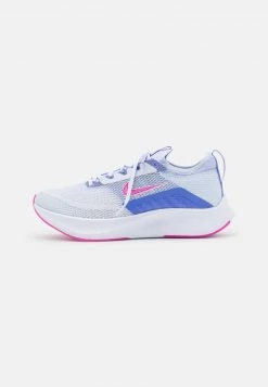 Nike Performance Damen ZOOM FLY 4 - Laufschuh Neutral - Football Grey/fire Pink/white/sapphire