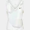 Nike Performance Damen VICTORY TANK - Sport T-shirt - White/black