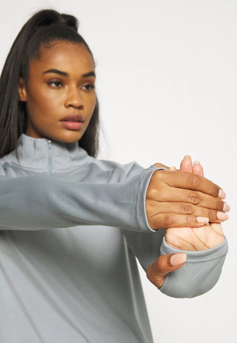Nike Performance Damen RUN - Langarmshirt - Particle Grey/white 5 Nike Performance Damen RUN - Langarmshirt - Particle Grey/white – Bild 5