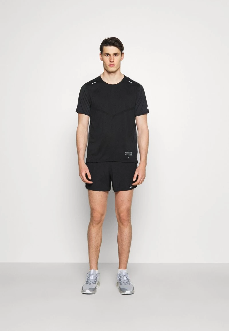 Nike Performance Herren FLEX - Kurze Sporthose - Black/silver 2 Nike Performance Herren FLEX - Kurze Sporthose - Black/silver – Bild 2