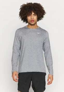 Nike Performance Herren CREW - Langarmshirt - Smoke Grey/grey Fog/silver