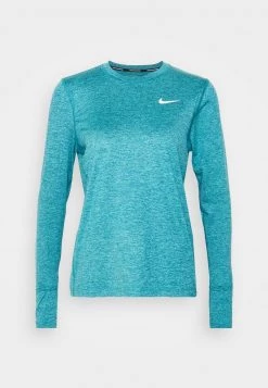 Nike Performance Damen ELEMENT CREW - Langarmshirt - Marina/washed Teal/heather/reflective Silver -Angebote Nike Store 8c8940ce51e54bdab3f25a7e95d55524
