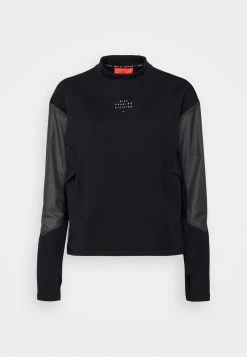 Nike Performance Damen RUN CREW - Sweatshirt - Black/iron Grey -Angebote Nike Store 8c90c82454e84e2f86e176c26e89bb08