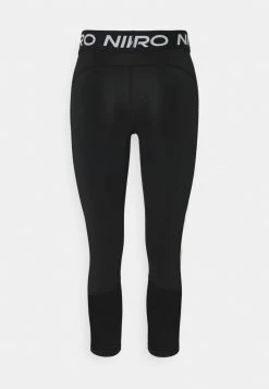 Nike Performance Damen CROP - Tights - Black/white -Angebote Nike Store 8d03994b0160401b9902c223b880c7a6