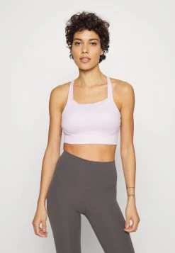 Nike Performance Damen LUXE BRA - Sport-BH Mit Mittlerer Stützkraft - Doll/grey Fog