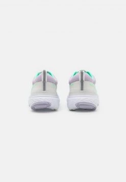 Nike Performance Damen REACT MILER 2 - Laufschuh Neutral - Platinum Tint/green Glow/white -Angebote Nike Store 8d2481ab79f9471299f588cf251c02da