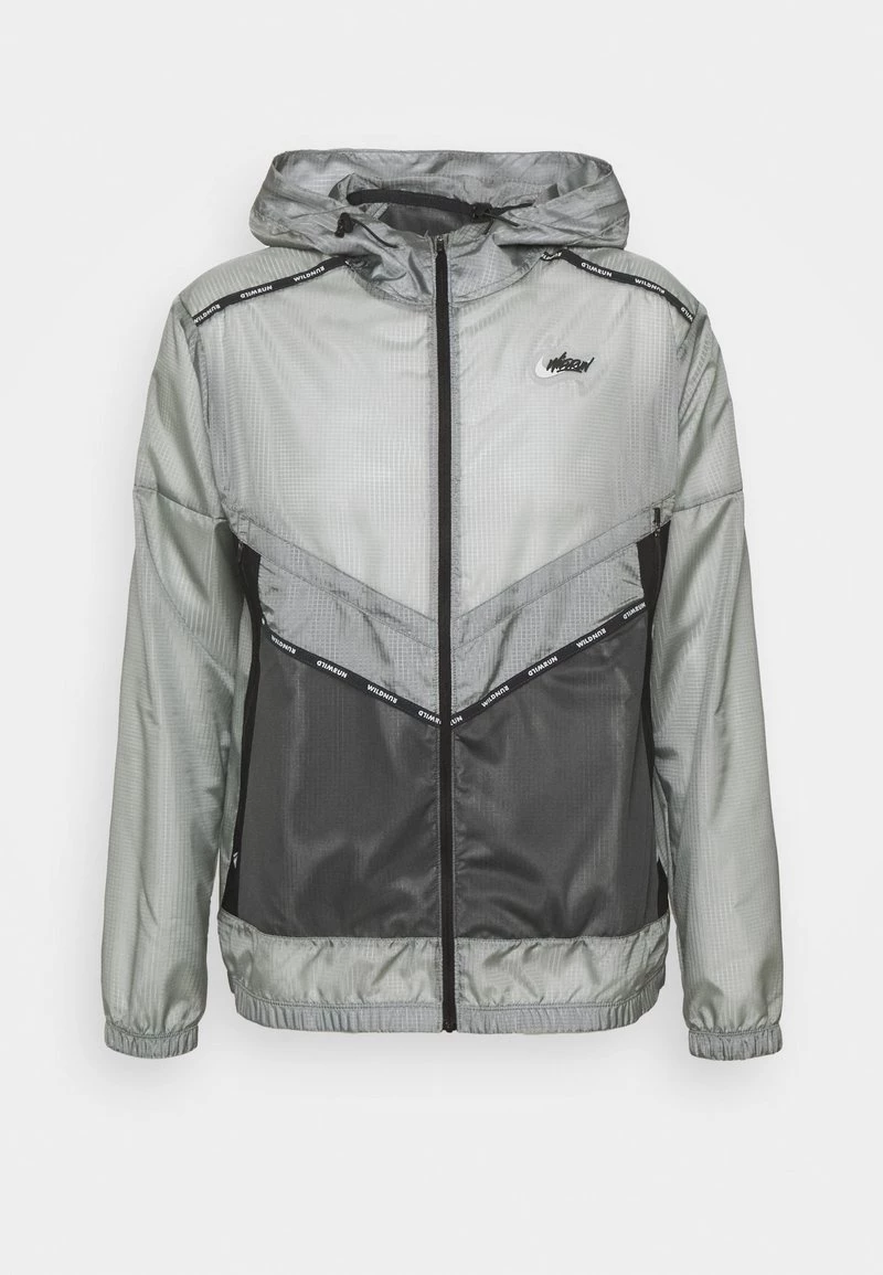 Nike Performance Herren Laufjacke - Smoke Grey/off Noir/black/silver 4 Nike Performance Herren Laufjacke - Smoke Grey/off Noir/black/silver – Bild 4