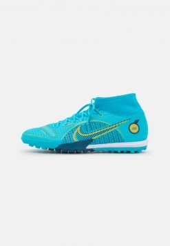 Nike Performance Herren MERCURIAL 8 ACADEMY TF - Fußballschuh Multinocken - Chlorine Blue/laser Orange/marina
