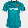Nike Performance CHELSEA LONDON - Langarmshirt - Aquamarine/black/hyper Crimson | Damen