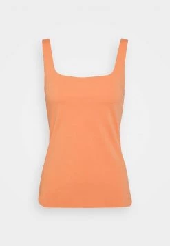 Nike Performance Damen THE YOGA LUXE TANK - Top - Healing Orange/apricot Agate -Angebote Nike Store 8ebb4cded48e45378894cc543c0c5363