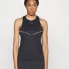 Nike Performance Damen RUN TANK - Top - Black