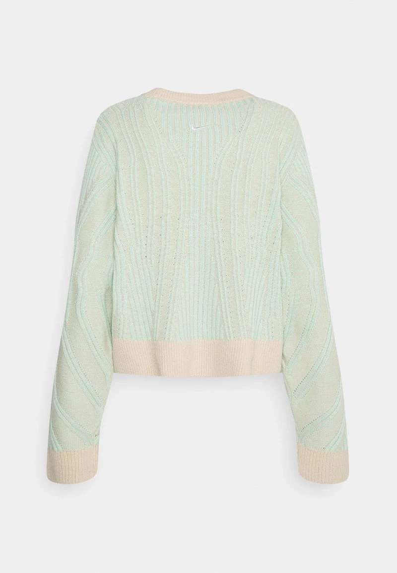 Nike Performance Damen COVER UP - Strickpullover - Sanddrift/mint Foam/grey Fog 2 Nike Performance Damen COVER UP - Strickpullover - Sanddrift/mint Foam/grey Fog – Bild 2