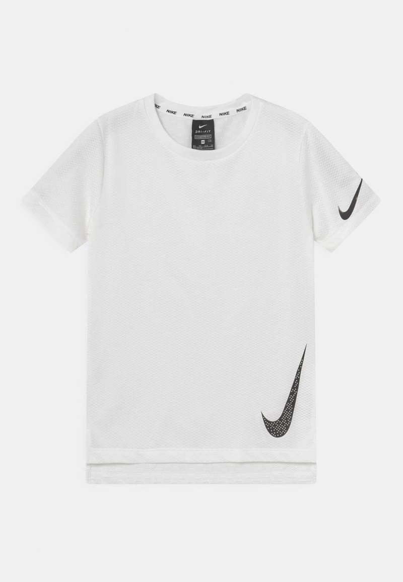 Nike Performance Kinder INSTACOOL - T-Shirt Print - White 1 Nike Performance Kinder INSTACOOL - T-Shirt Print - White