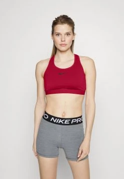 Nike Performance BRA - Sport-BH Mit Leichter Stützkraft - Pomegranate/dark Beetroot/black | Damen