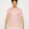 Nike Performance Herren LIBERO - Sport T-shirt - Bleached Coral/white