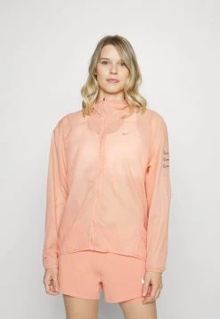 Nike Performance Damen RUN - Laufjacke - Light Madder Root/black
