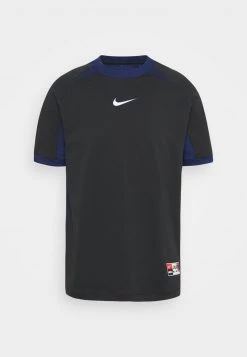 Nike Performance FC HOME - T-Shirt Print - Black/blue Void/white | Herren