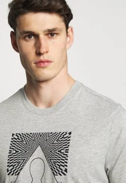 Nike Performance Herren TEE YOGA - Sport T-shirt - Dark Grey Heather -Angebote Nike Store 9079c03f0ba74af2aaea89b2d4d451ac