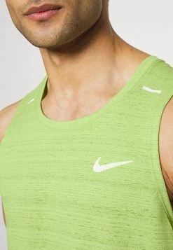 Nike Performance MILER TANK - Top - Vivid Green | Herren -Angebote Nike Store 90bcc93c90cd4deb84a3a9315da9d477