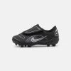 Nike Performance MERCURIAL JR VAPOR 14 CLUB MG UNISEX - Fußballschuh Nocken - Black/metallic Silver/medium Ash